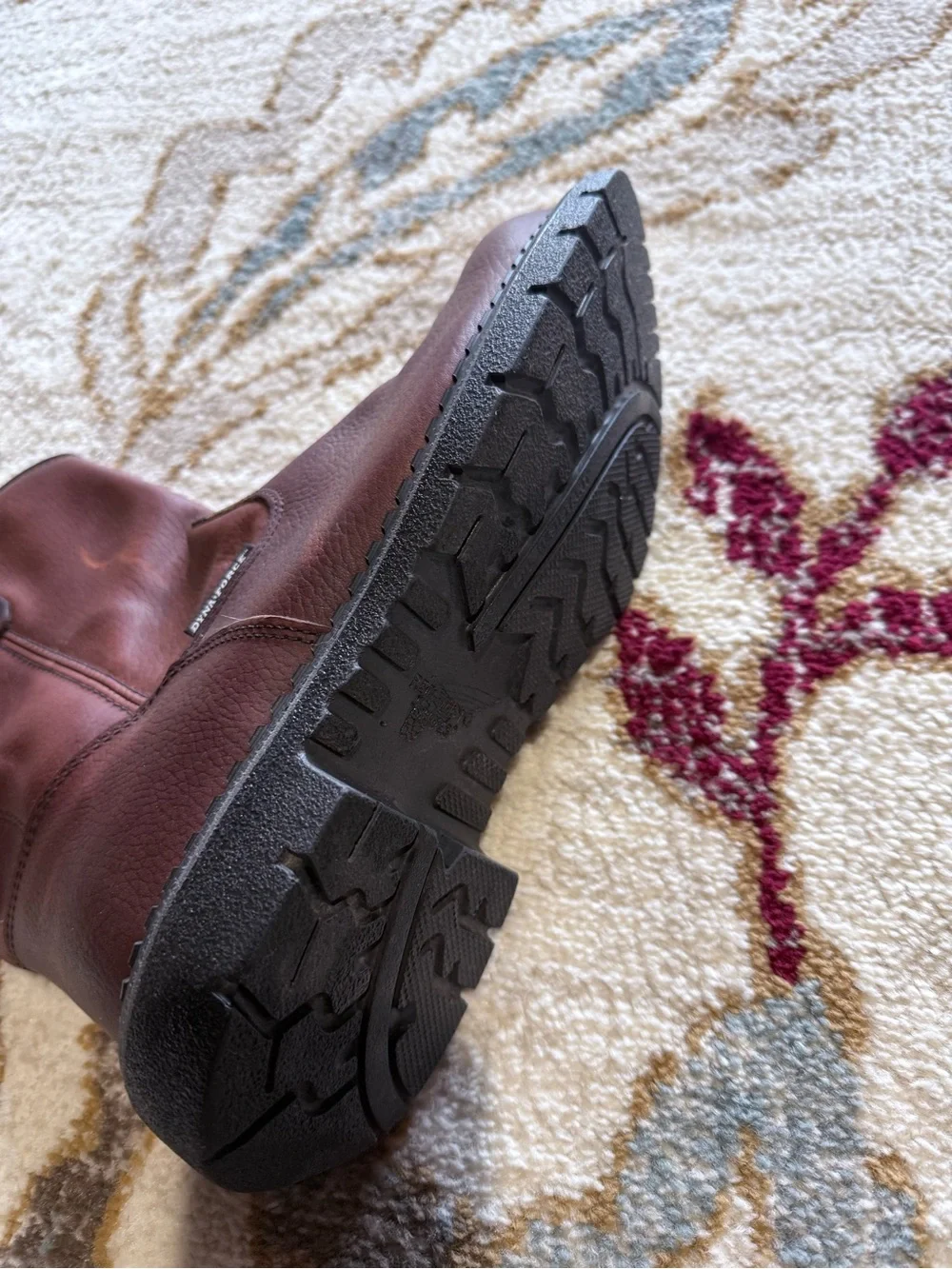 Red Wing Shoes DynaForce Men's Brown Leather Pull-On Work Boots